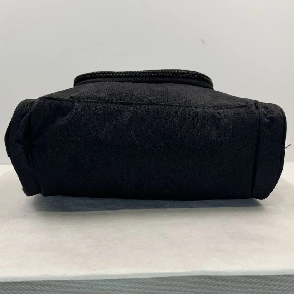 Heys Black Hanging Toiletry Bag Travel Organizer Multiple Compartments Diddy Bag